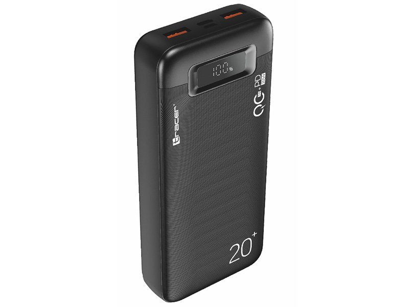 Power bank TRACER VoltX 20000mAh PD+OC3.0 22.5W BK