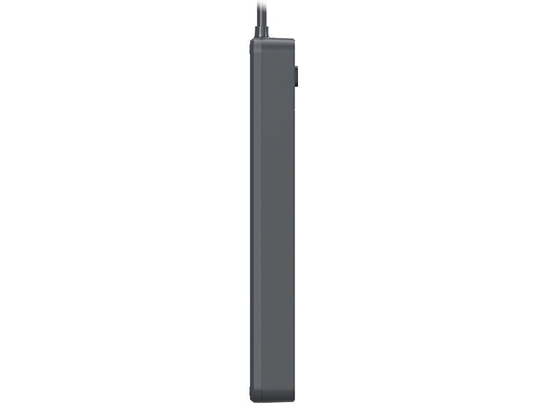 Listwa zasilająca antyprzepięciowa TRACER Power Line+ 3,0 m Graphite (5 gniazd)