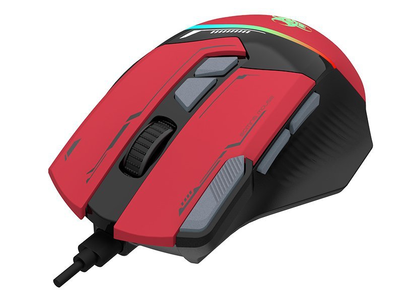 Mysz TRACER GAMEZONE SPECTRA RED RGB USB