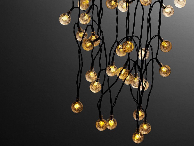 Girlanda ogrodowa TRACER solarna 30 LED 30 żarówek