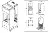 Piec na pellet Cuma MP 14 kW