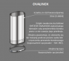 Wkład kominowy owalny montowany w istniejącym szachcie kominowym OVALINOX Ø100/200 mm