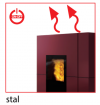 Piec na pellet Edilkamin BLADE2 H 22 UP stalowy