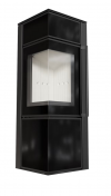 PIEC STALOWY KOZA TORA/S 8 kW czarny panel szklany