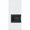 KOMINEK POWIETRZNY SIMPLE BOX prawy 8 kW Ø 200 BIANCO