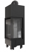 Kominek powietrzny stalowy MBN lewy BS 10 kW