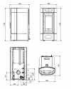 Piec na pellet La Nordica Extraflame ISIDORA IDRO H16