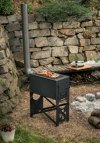 Plenerowy wielofunkcyjny piec Moravia typ 9109 do gotowania, grillowania i wędzenia 