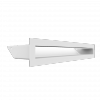 Kratka kominkowa LUFT SF biały 6x40