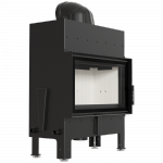 Kominek powietrzny stalowy FLOKI M 10 kW Ø 200