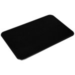 Blacha pod piec 80x50cm czarna