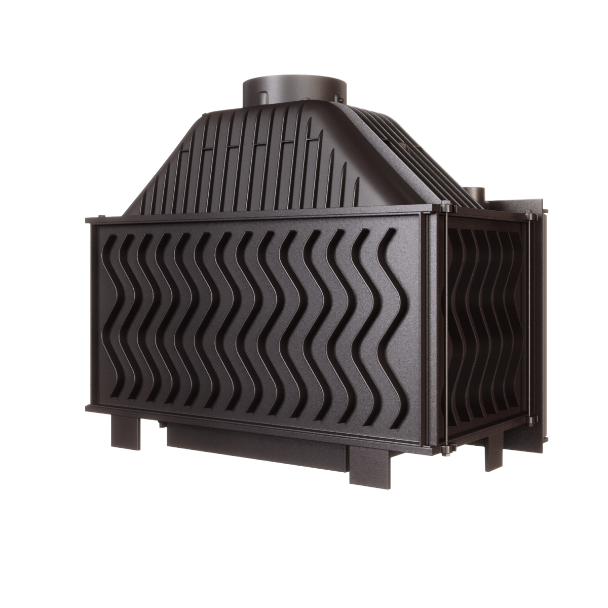 KAWMET Wkład kominkowy żeliwny W15 (13,5 kW) ECO - KAWMET - Wkłady