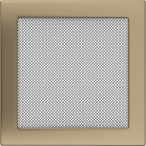 KRATKA kominkowa 22x22 złoto galwaniczne