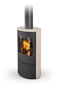Piec wolnostojący ROMOTOP EVORA 01 - ceramika