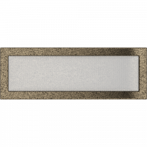 KRATKA kominkowa 17x49 czarno-złota