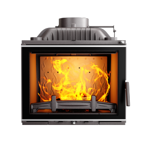 KAWMET Wkład kominkowy żeliwny W17 Dekor 12kW ECO