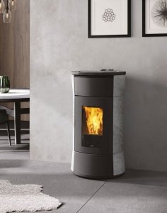 Piec na pellet Edilkamin CHERIE H 10 EVO steatyt
