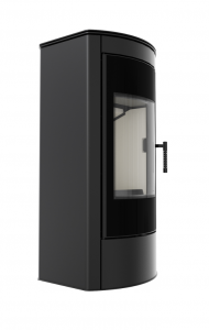 Piec wolnostojący KOZA TITAN GLASS Panorama 11 kW