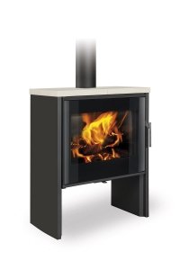 Piec wolnostojący ROMOTOP RIANO N 04 - ceramika