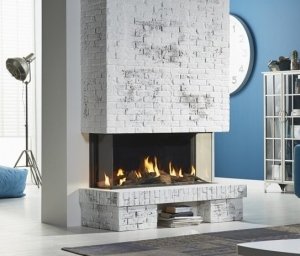 KOMINEK GAZOWY DRU Global 120 BF Triple RCE