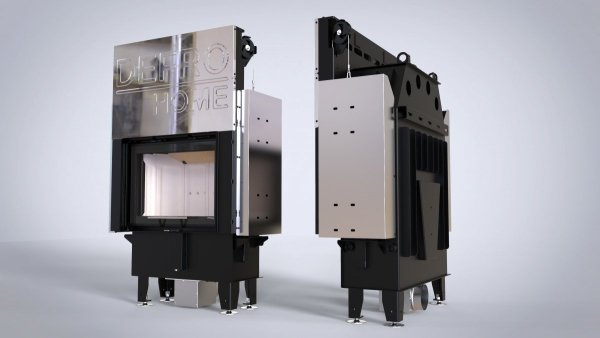 Wkład kominkowy DEFRO Intra ME Slim G 8 kW