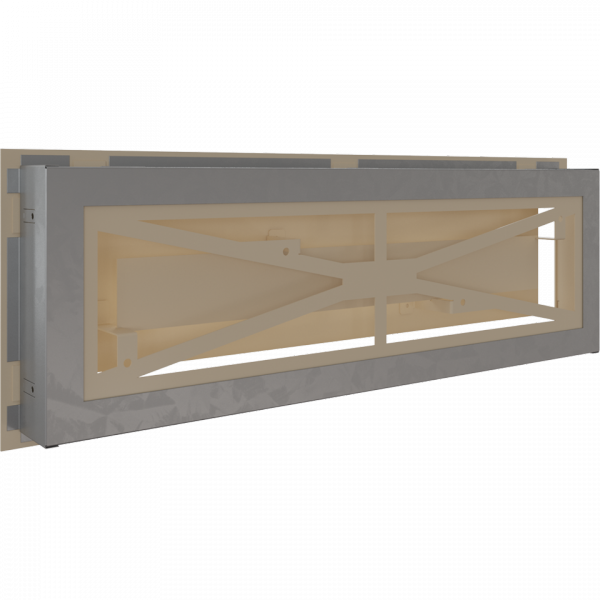 Kratka kominkowa WIND kremowa 17x49