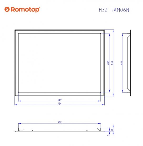 ROMOTOP Ramka H3Z