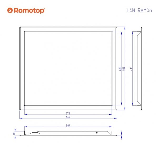 ROMOTOP Ramka H4N