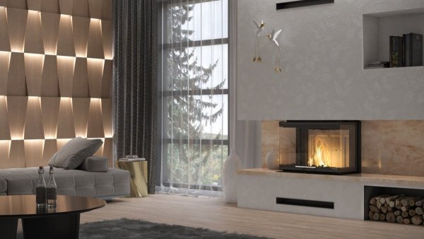 Wkład kominkowy DEFRO Intra SM C G 10 kW