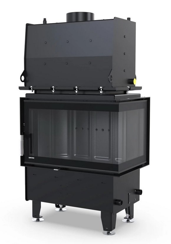 Wkład kominkowy z płaszczem wodnym DEFRO Riva SM BP 16 kW