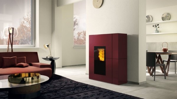 Piec na pellet Edilkamin BLADE2 H 22 UP stalowy