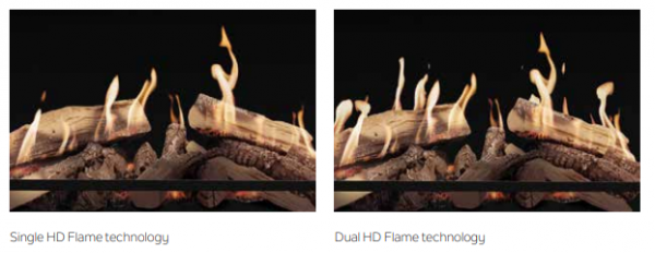 Kominek elektryczny KALFIRE E-one 160F do zabudowy DUAL HD