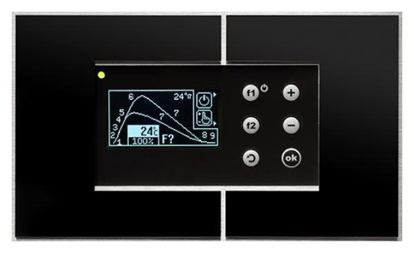 Sterownik kominka RT-08G BUFOR-SOLAR Black