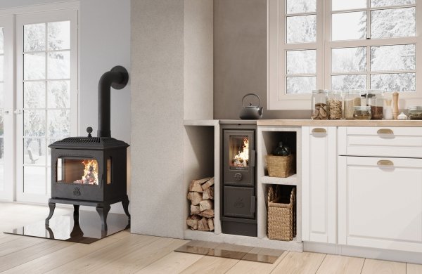Piec wolnostojący Victoria 85 (drewno)