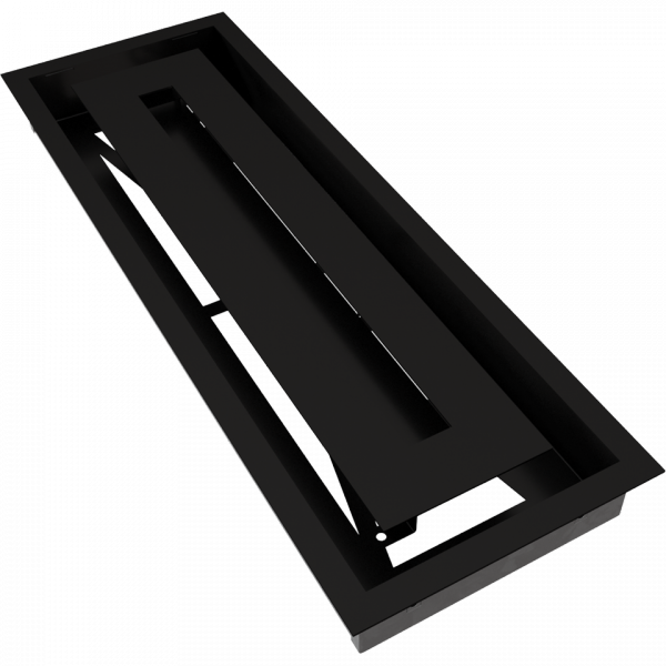 Kratka kominkowa WIND czarna 17x49