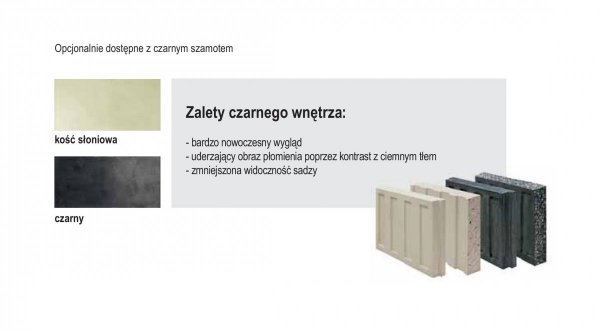 Piec wolnostojący Lungo 2L/2R