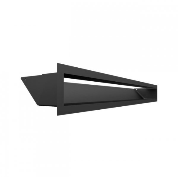 Zestaw LUFT prosty 3x80cm do kominka z prostą szybą