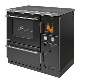 Kocioł kuchenny K 148 F czarny/chrom z płaszczem wodnym