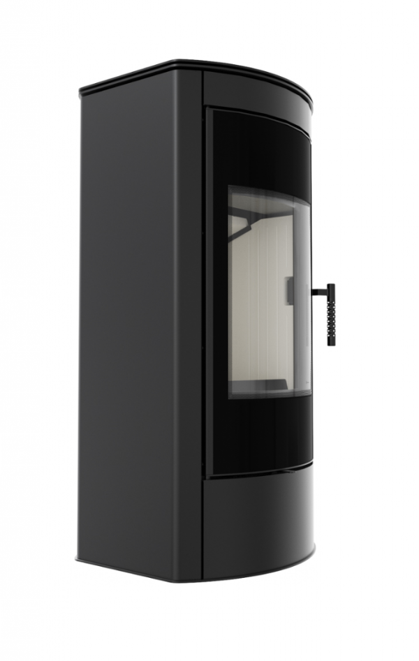Piec wolnostojący KOZA TITAN GLASS Panorama 11 kW