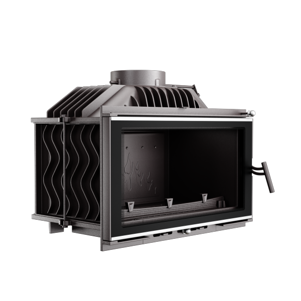 KAWMET Wkład kominkowy żeliwny W16 9,4 kW ECO