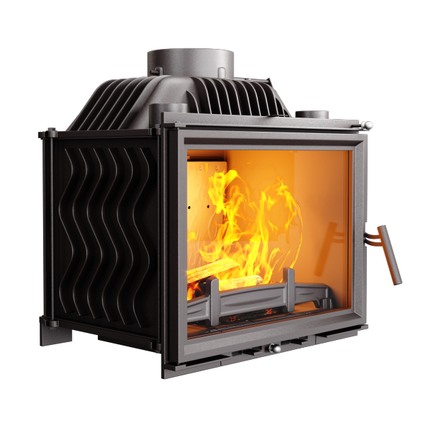 KAWMET Wkład kominkowy żeliwny W17 12,3 kW ECO