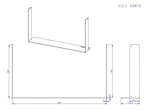 ROMOTOP Ramka H3LF