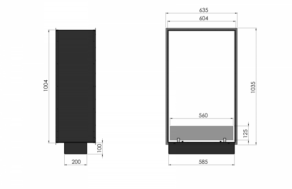 2SIDE 1000 SLIM VERTICAL