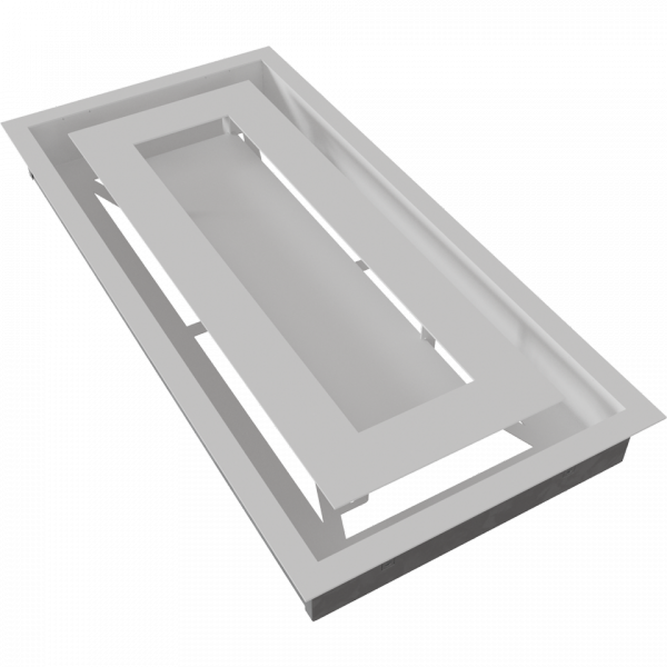 Kratka kominkowa WIND biała 22x45