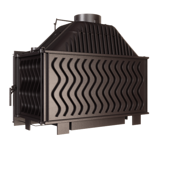 KAWMET Wkład kominkowy żeliwny W15 (16,3 kW) ECO