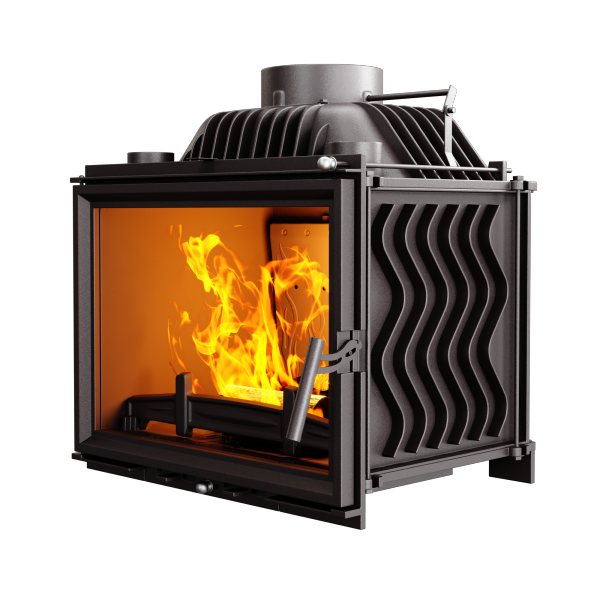 KAWMET Wkład kominkowy żeliwny W17 12,3 kW ECO