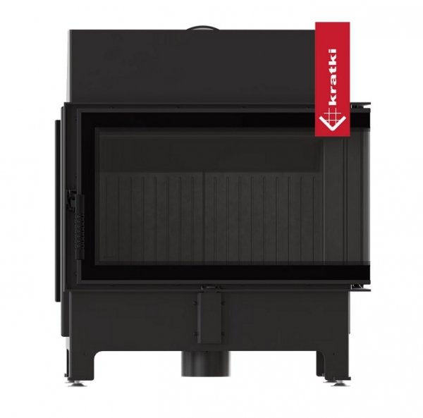 WKŁAD KOMINKOWY ZIBI ECO 9,9 kW prawy