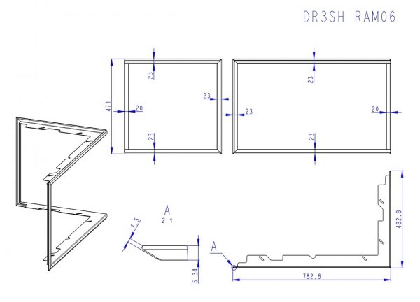 ROMOTOP Ramka DR3SH