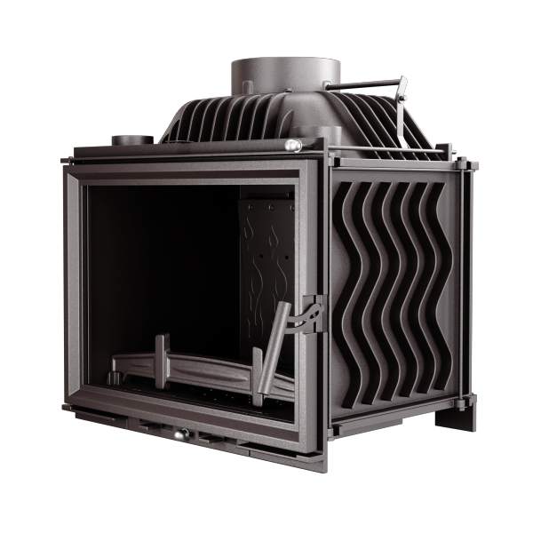 KAWMET Wkład kominkowy żeliwny W17 12,3 kW ECO