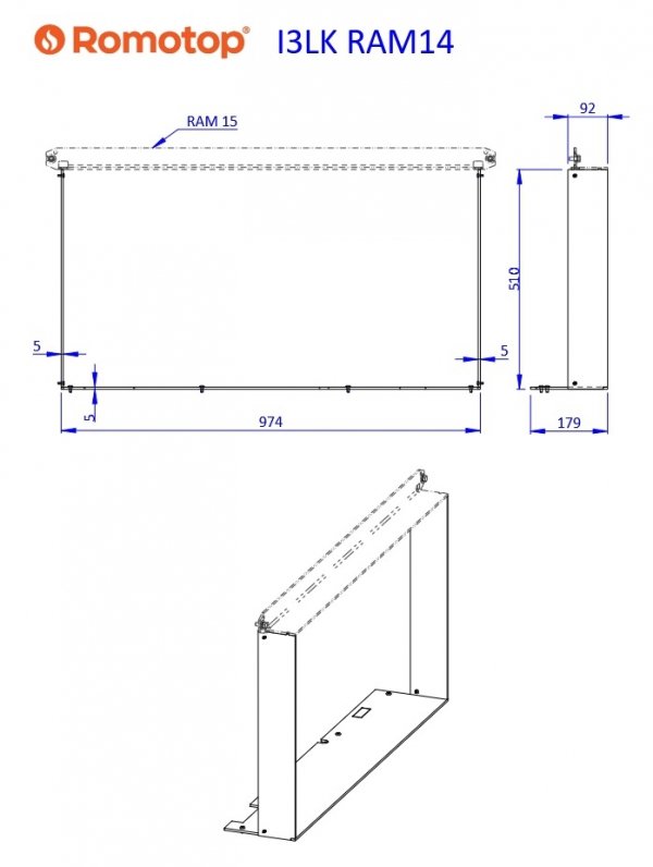 ROMOTOP Ramka I3LK